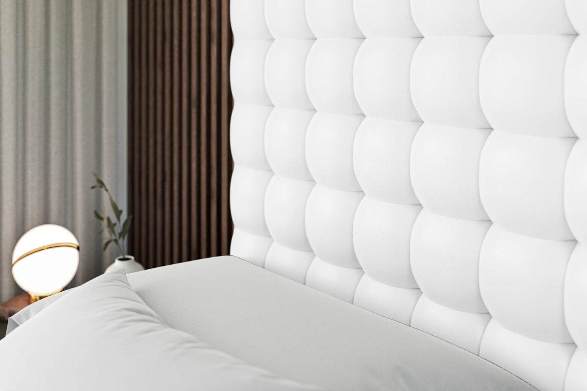Łóżko boxspring VIONE ekoskóra