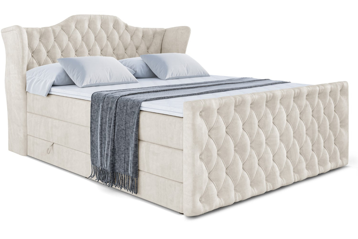 Boxspringbett VILA-Z KING Samt