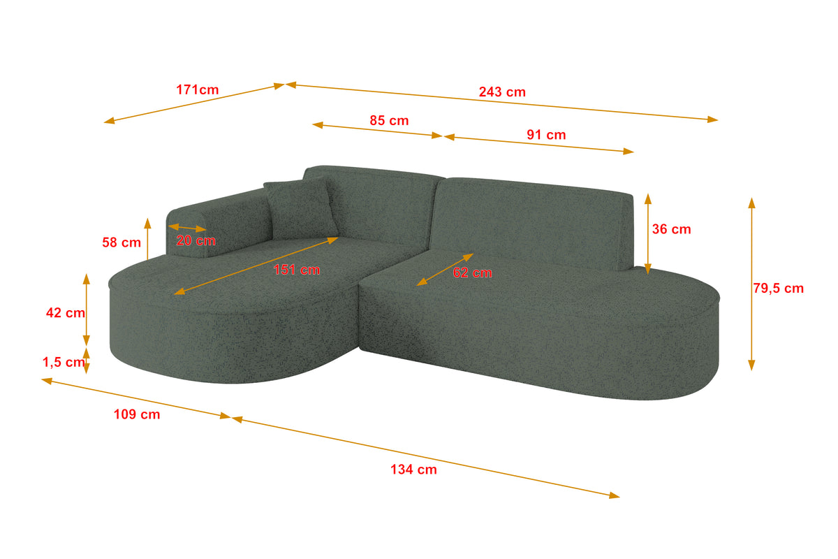 Narożnik MARI-L1 szenil