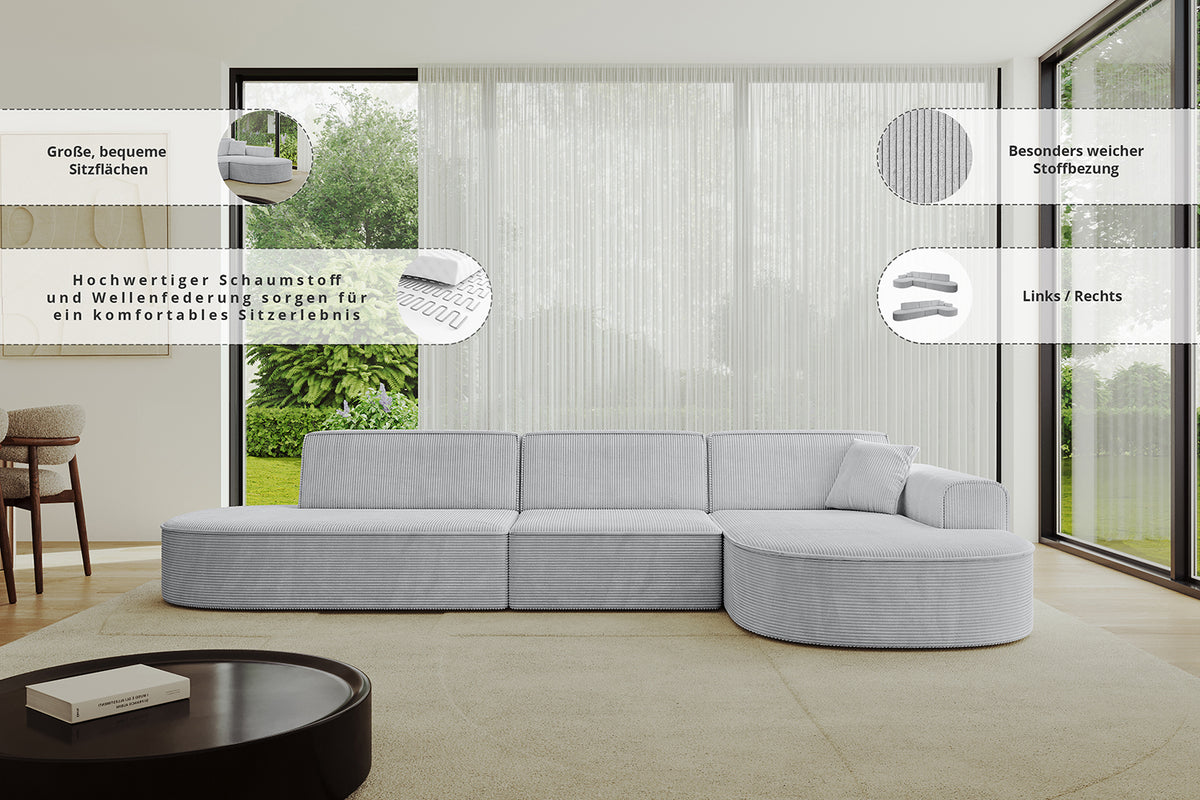 Ecksofa MARI-L2 Chenille