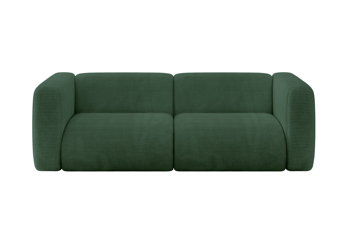 Sofa MIRA-S1 Cord, Grün - Poso 14
