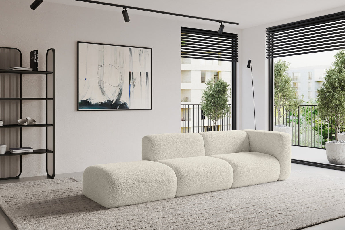 Kanapa MIRA-S3 Bouclé