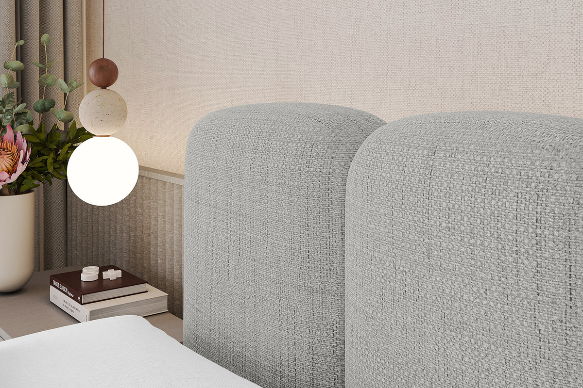 Łóżko boxspring NINA plecionka