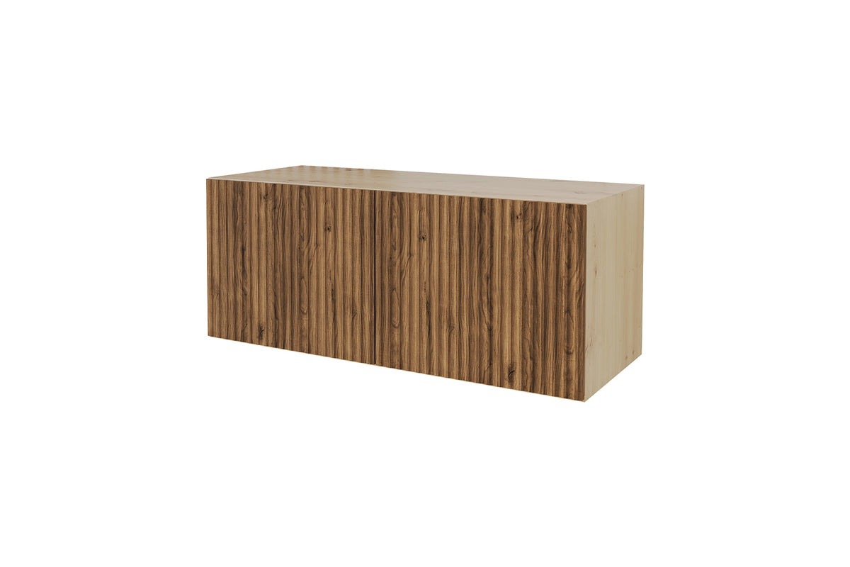 Szafka RTV NOA 2, Dąb Artisan/Katania / 100 cm / Wiszący