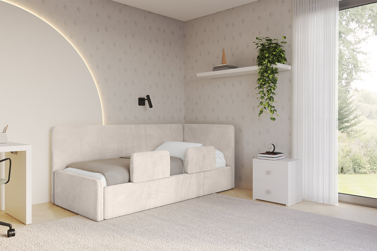Jugendbett NORY Samt Linksseitig