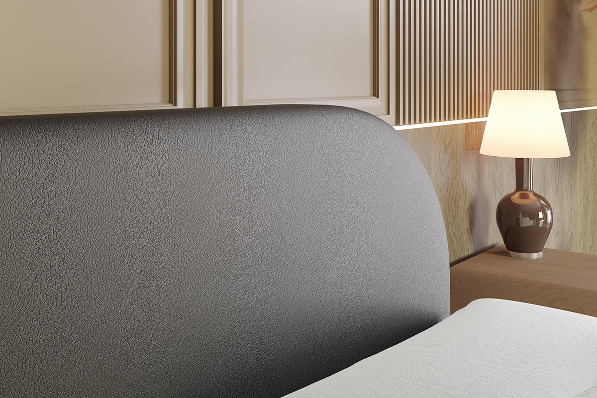 Łóżko boxspring NOX ekoskóra