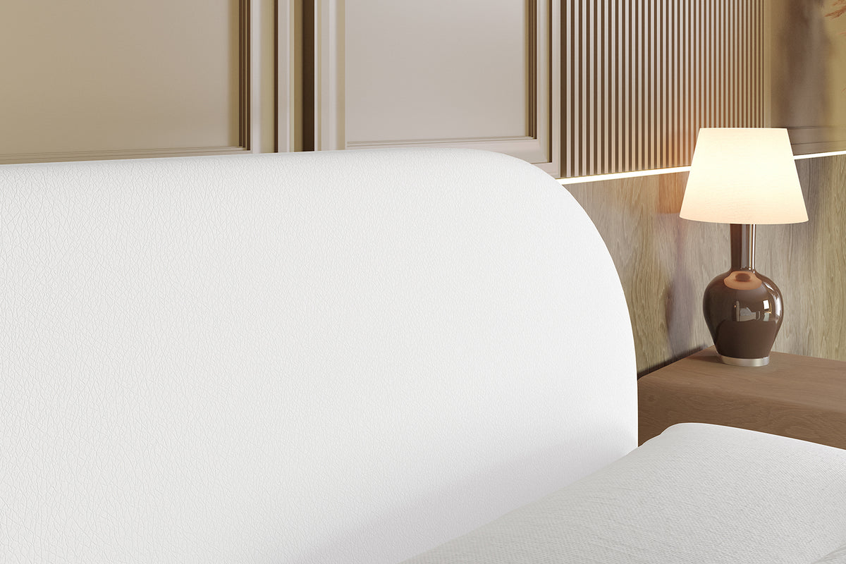 Łóżko boxspring NOX ekoskóra