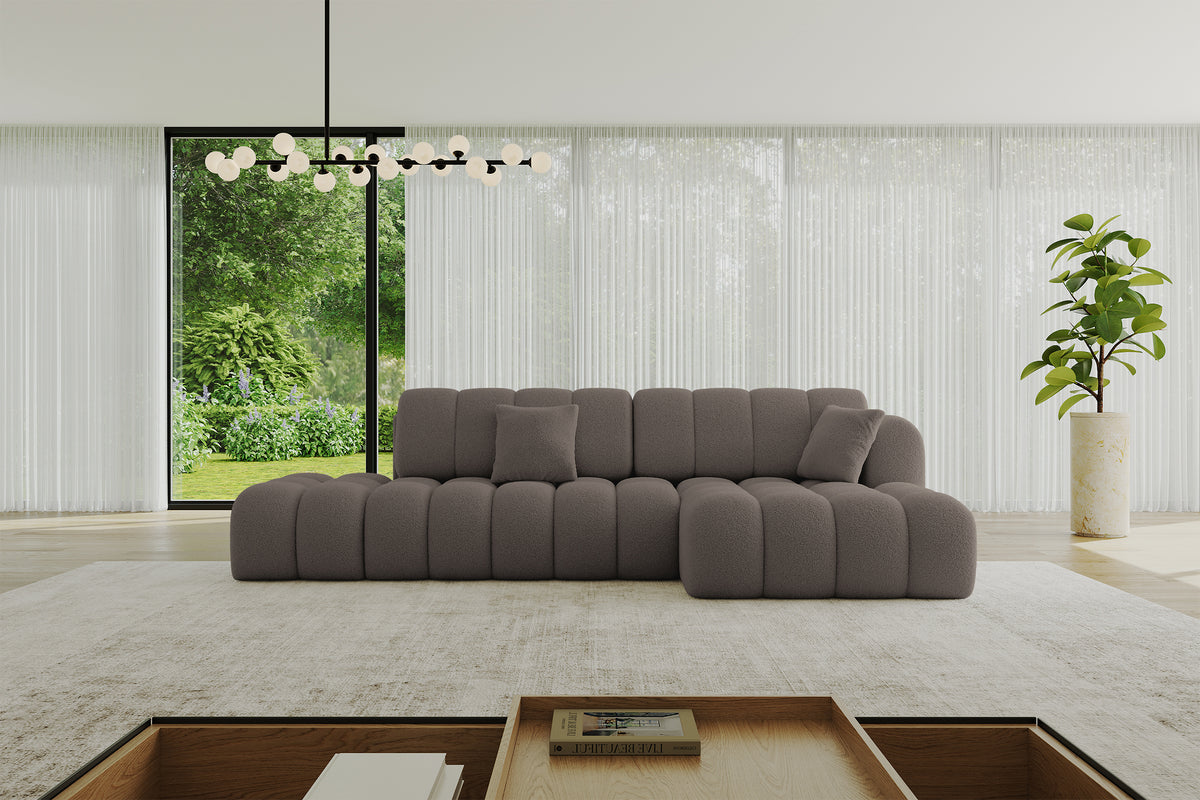 Ecksofa OLEA-L2 Bouclé