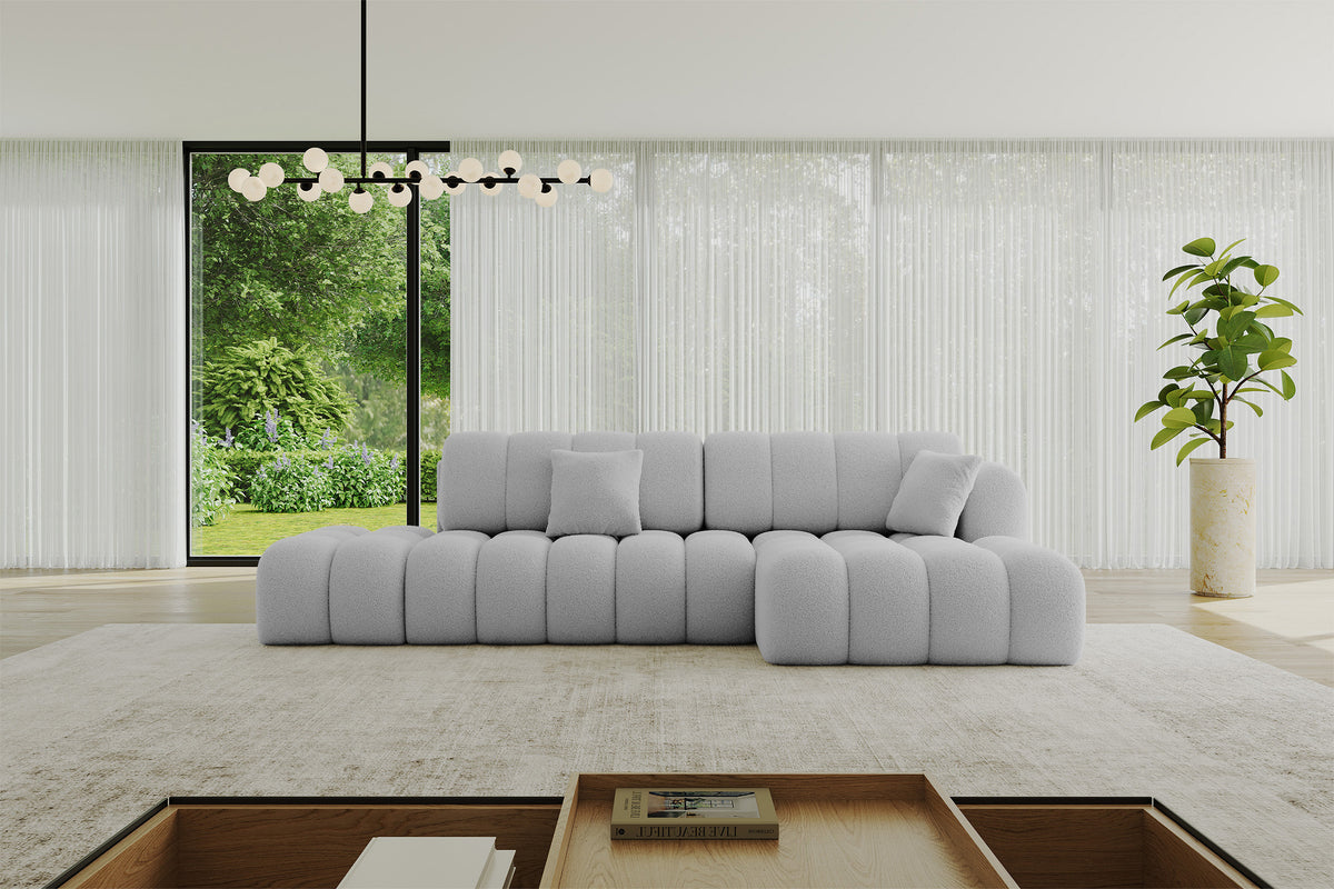 Ecksofa OLEA-L2 Bouclé