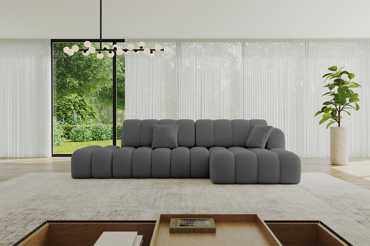 Ecksofa OLEA-L2 Bouclé