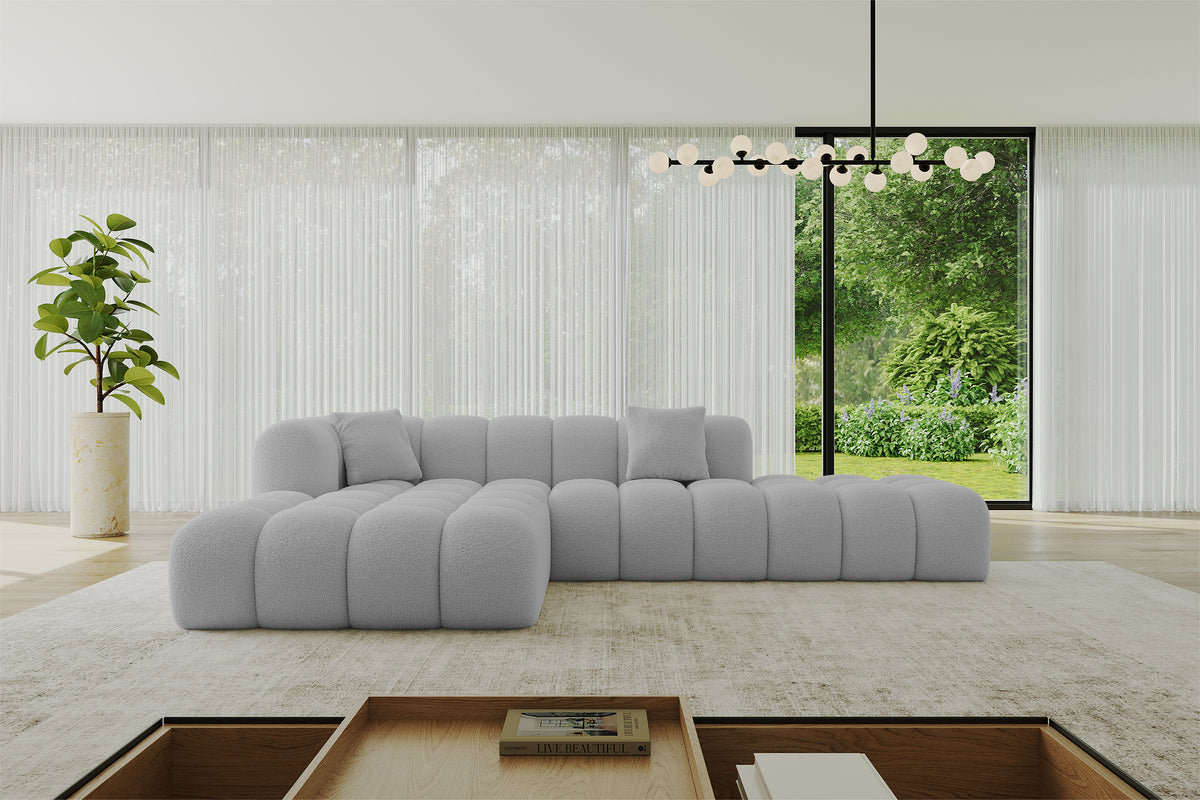 Ecksofa OLEA-L2 Bouclé