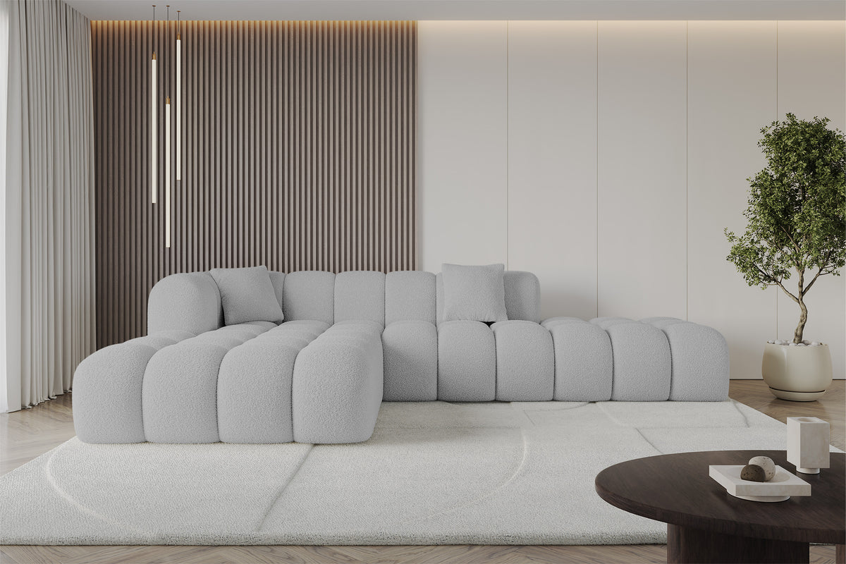Ecksofa OLEA-L2 Bouclé