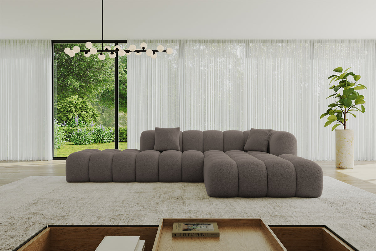 Ecksofa OLEA-L2 Bouclé