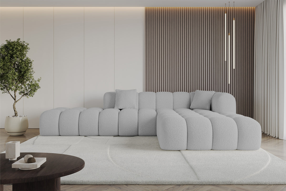Ecksofa OLEA-L2 Bouclé