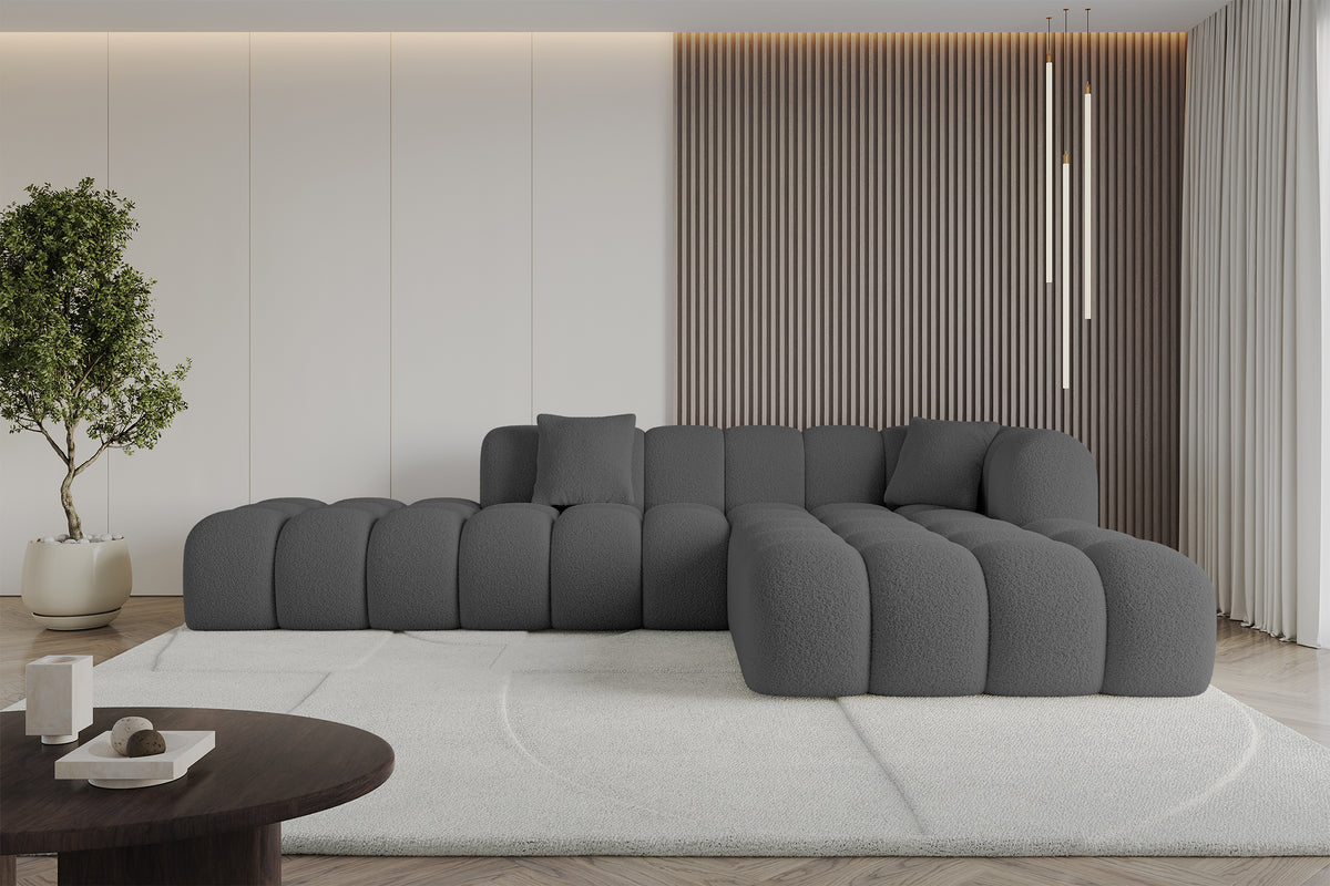 Ecksofa OLEA-L2 Bouclé