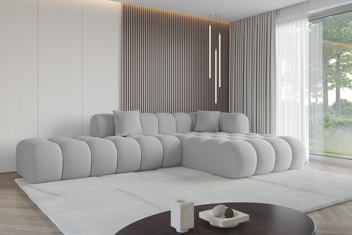 Ecksofa OLEA-L2 Bouclé