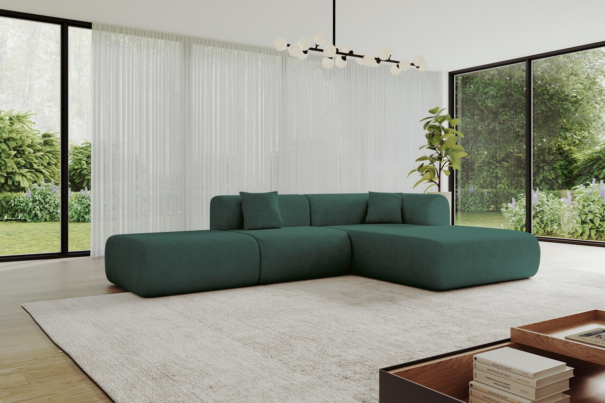 Ecksofa OVLY-L Samt