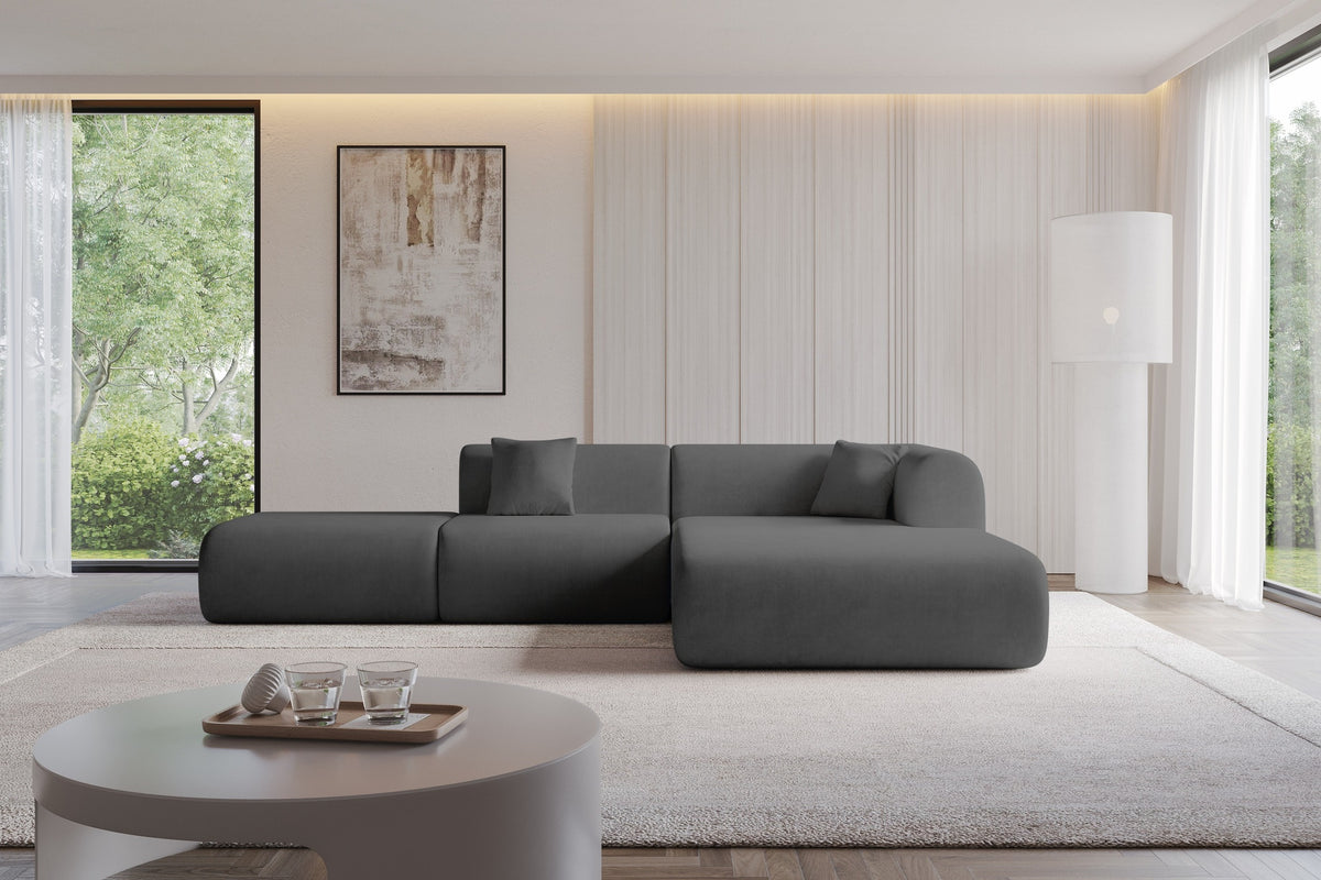 Ecksofa OVLY-L Samt