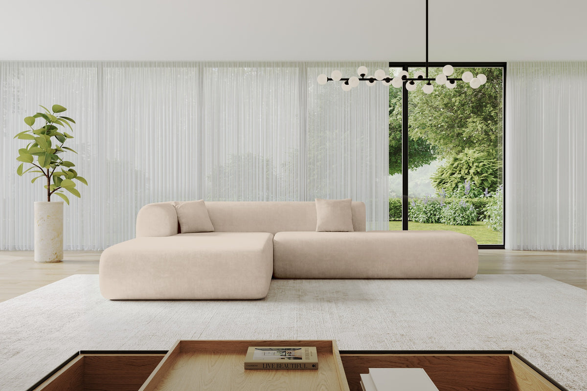 Ecksofa OVLY-L Samt