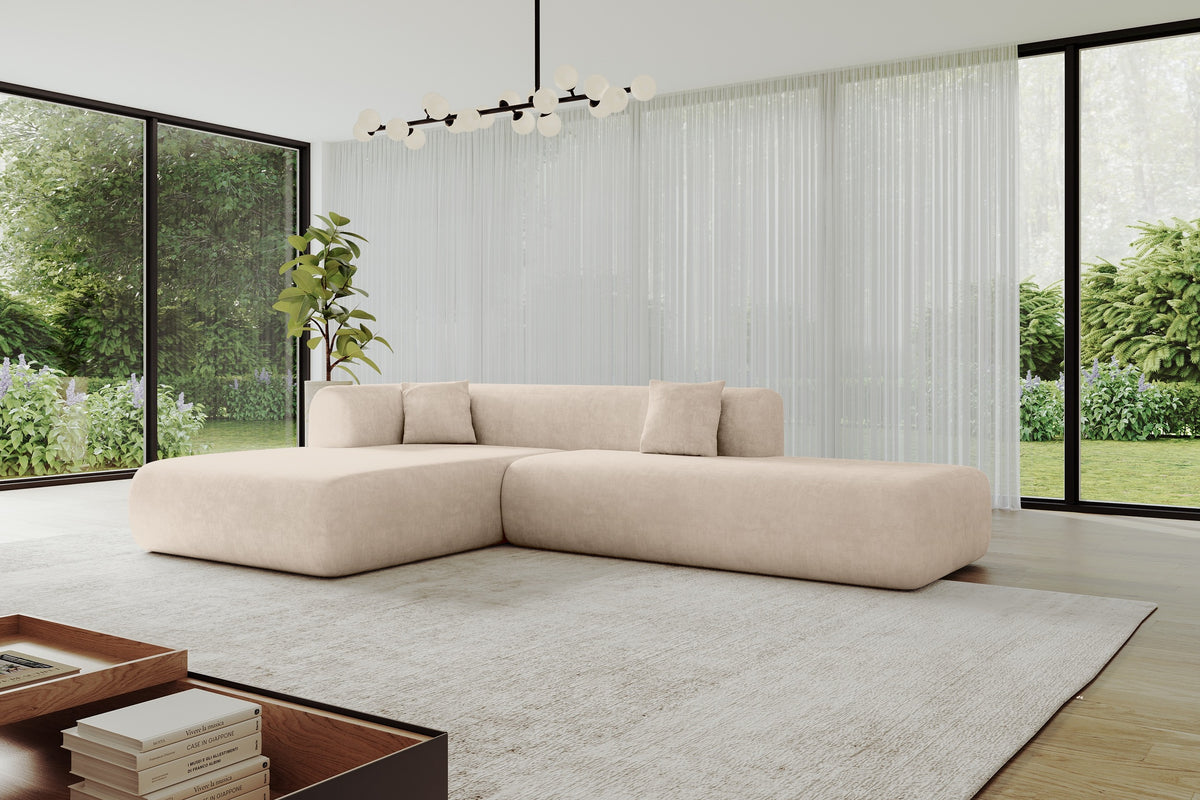 Ecksofa OVLY-L Samt