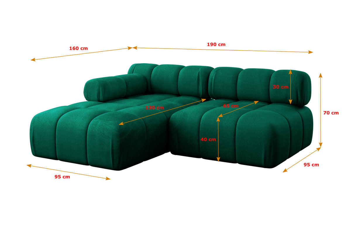 Ecksofa RAZON-L1 Samt