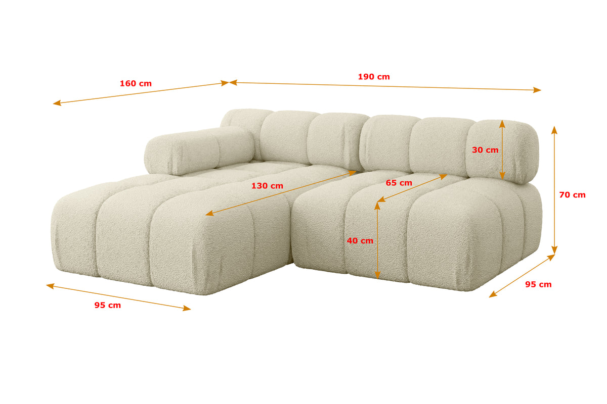 Narożnik RAZON-L1 Bouclé