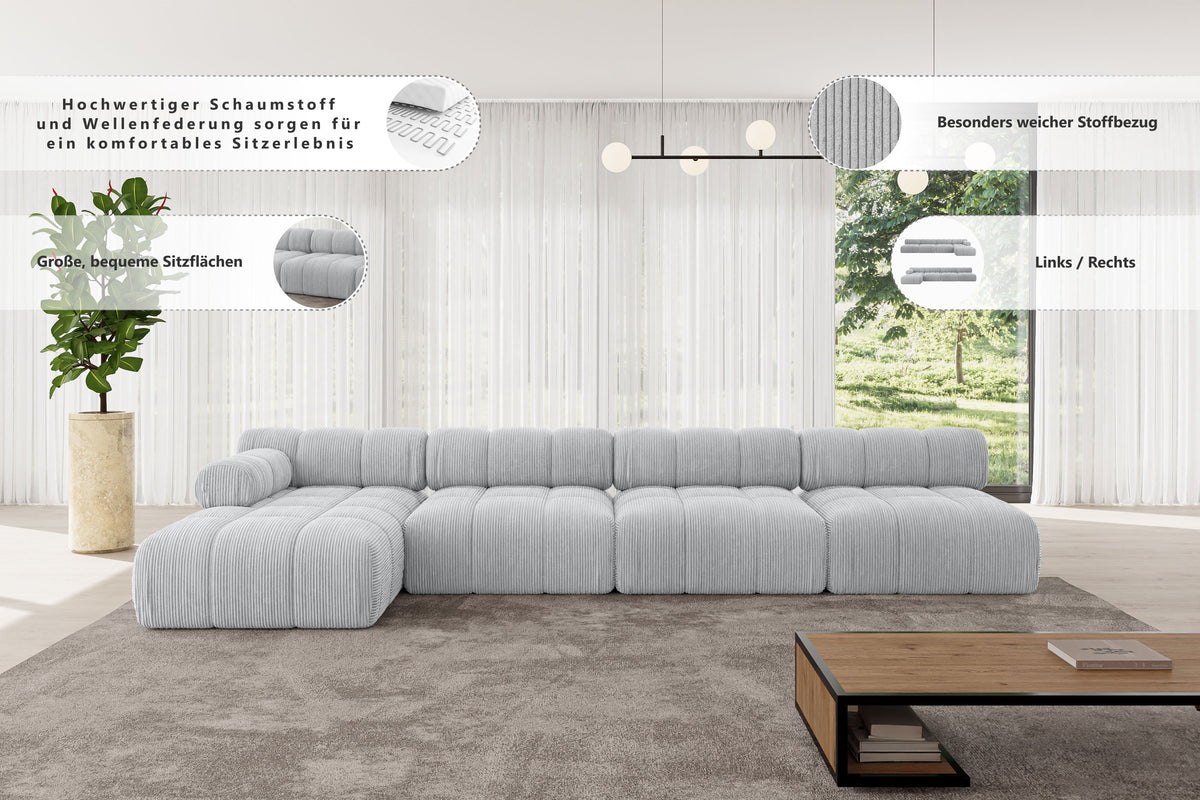 Ecksofa RAZON-L3 Cord