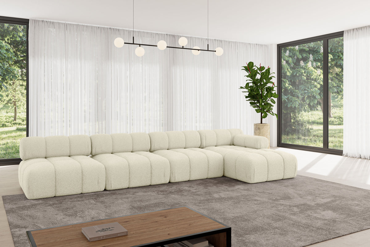 Ecksofa RAZON-L3 Bouclé