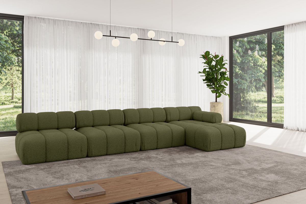 Ecksofa RAZON-L3 Bouclé
