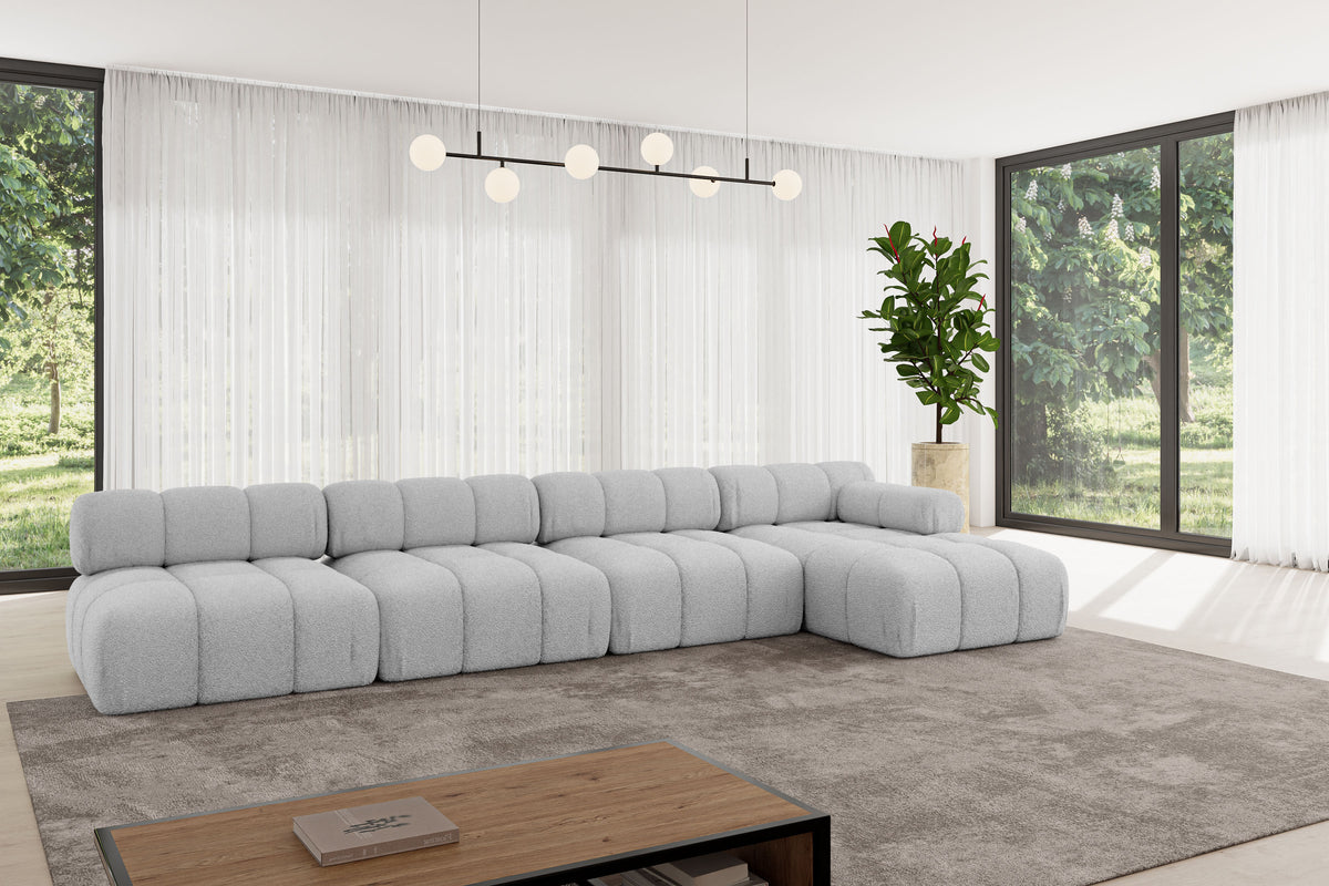 Ecksofa RAZON-L3 Bouclé