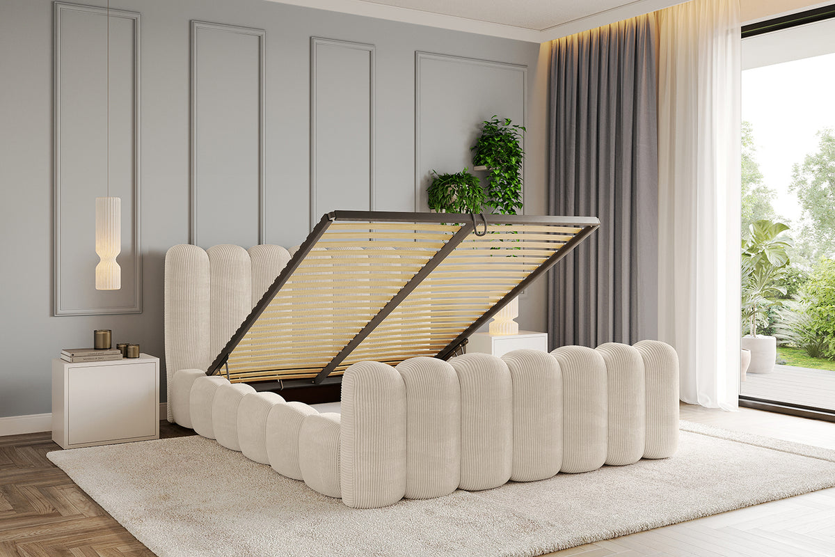 Łóżko tapicerowane SENA-Z sztruks