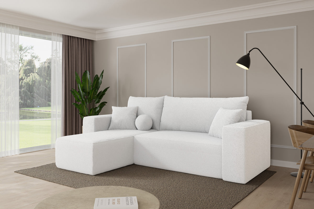 Ecksofa SENO-L Bouclé