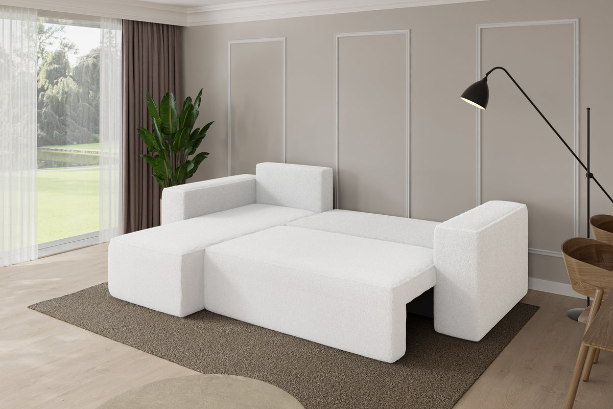 Ecksofa SENO-L Bouclé