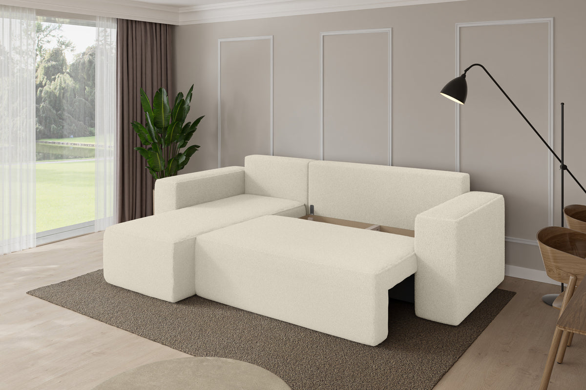 Ecksofa SENO-L Bouclé
