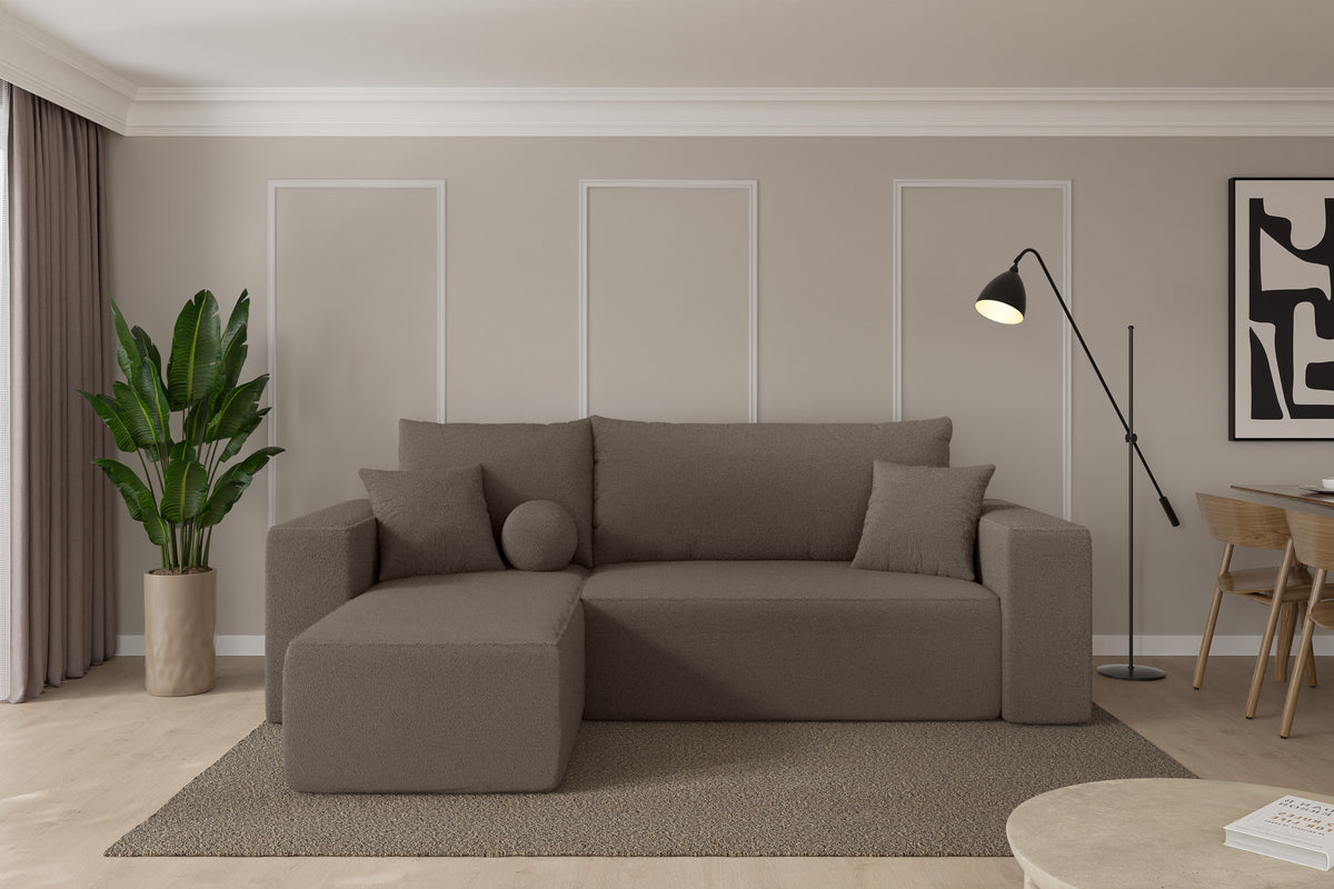 Ecksofa SENO-L Bouclé