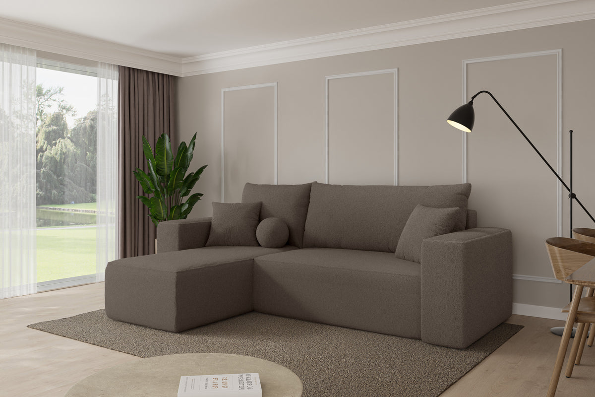 Ecksofa SENO-L Bouclé