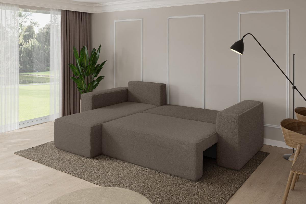 Ecksofa SENO-L Bouclé