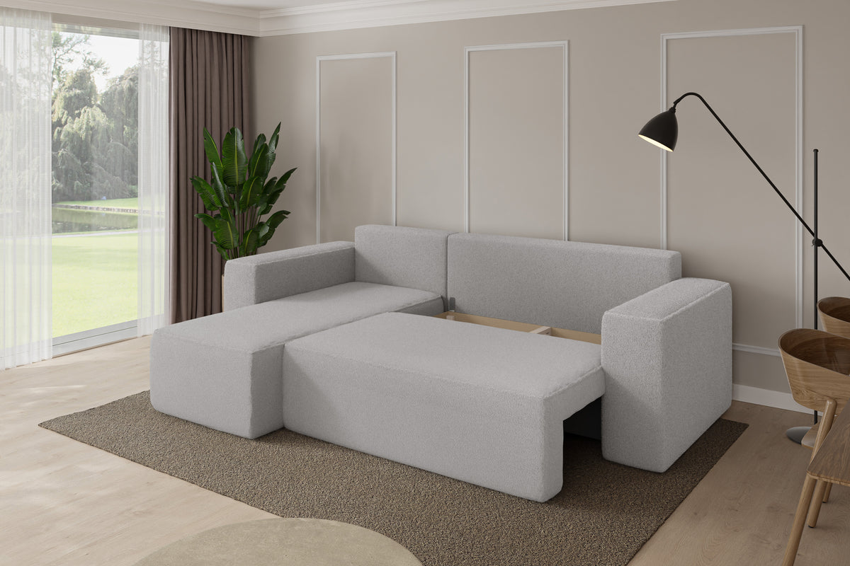 Ecksofa SENO-L Bouclé