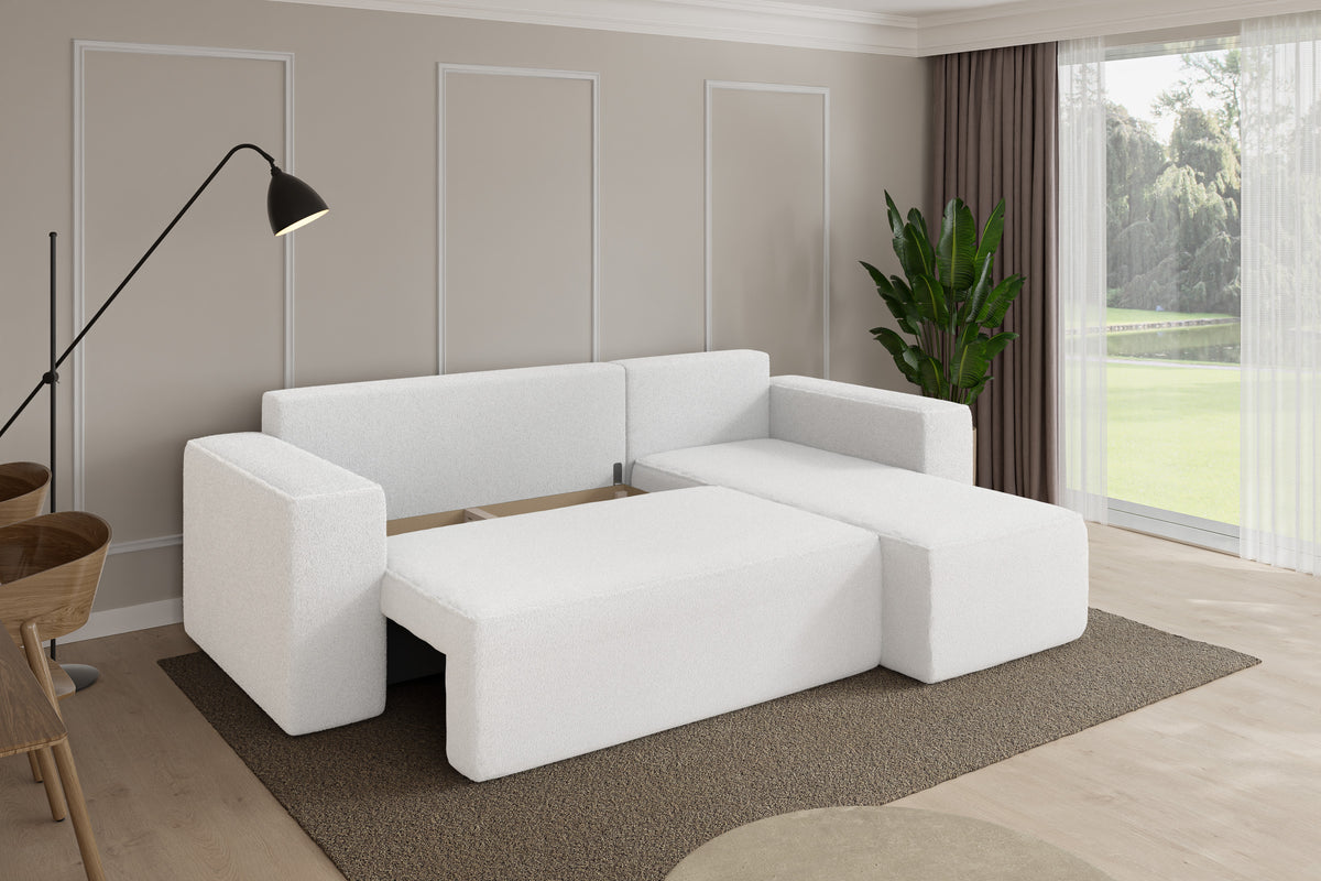 Ecksofa SENO-L Bouclé