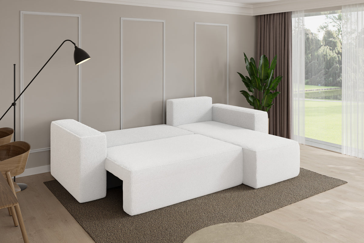 Ecksofa SENO-L Bouclé