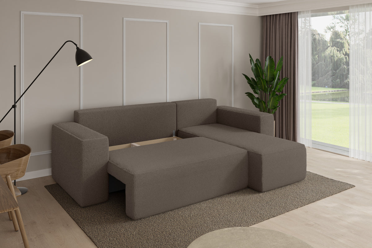 Ecksofa SENO-L Bouclé