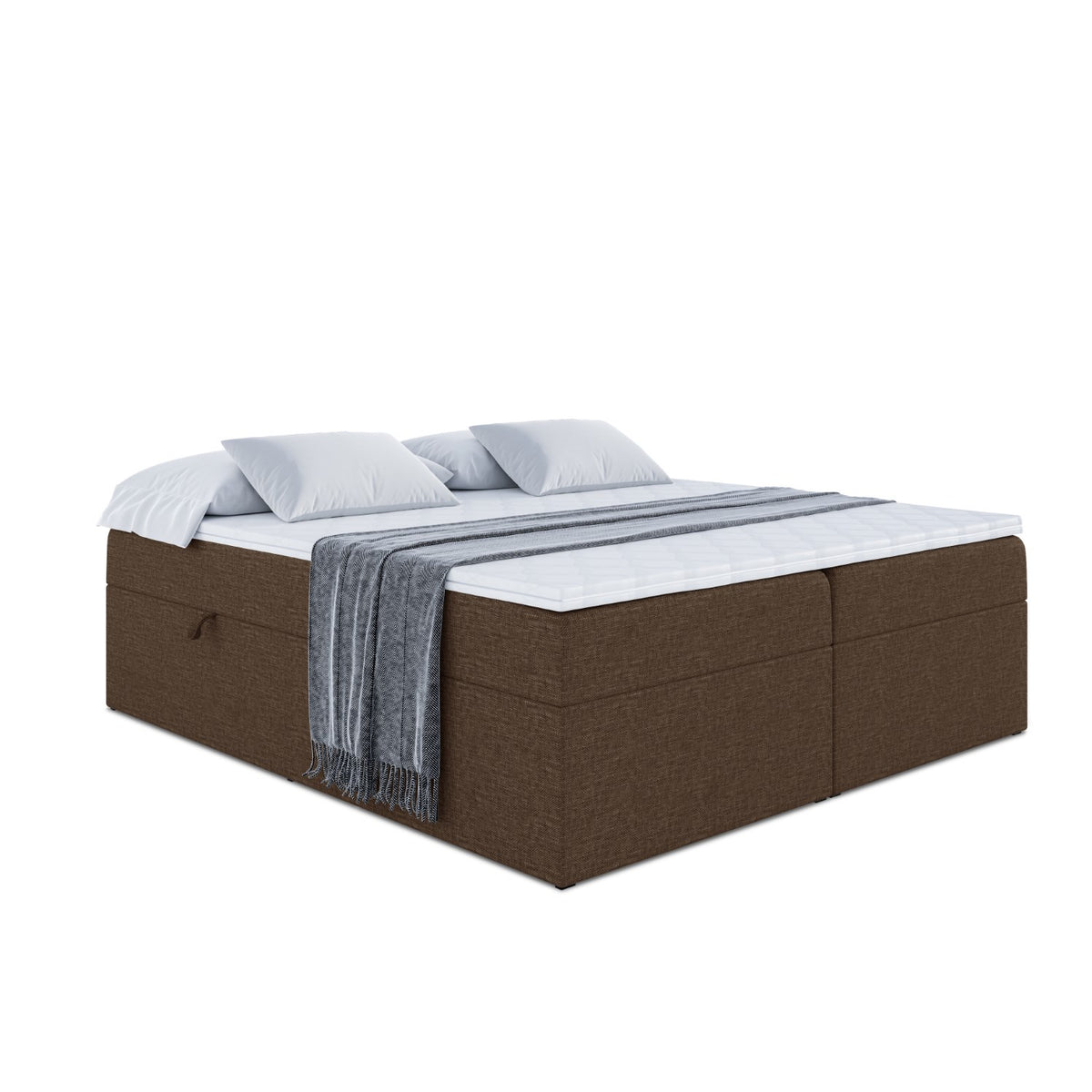Boxbett MARCE-BW, Braun - Inari 24 / 140x200 cm / H4