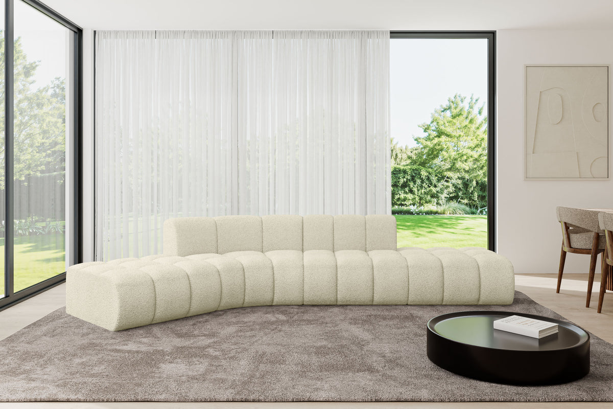 Ecksofa SOLVEN-L1 Bouclé