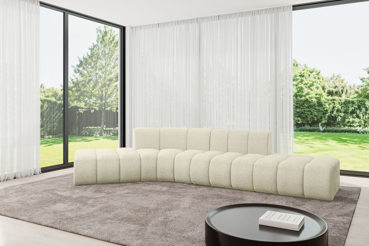 Ecksofa SOLVEN-L1 Bouclé