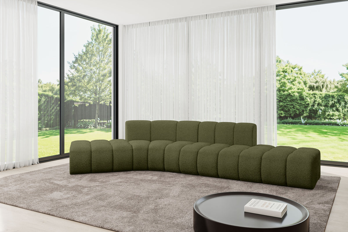 Ecksofa SOLVEN-L1 Bouclé