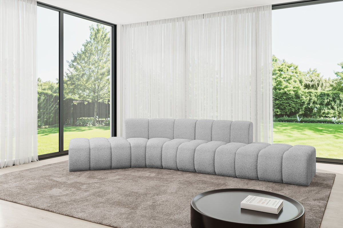 Ecksofa SOLVEN-L1 Bouclé