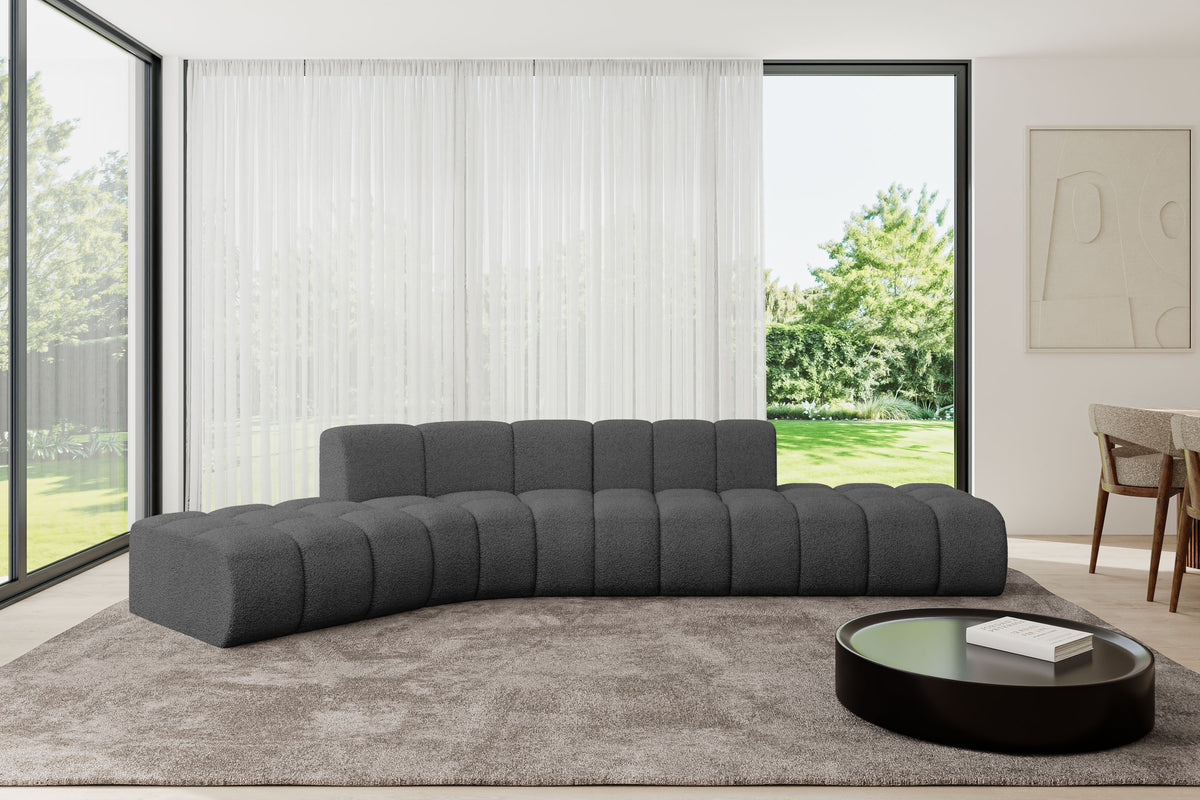 Ecksofa SOLVEN-L1 Bouclé