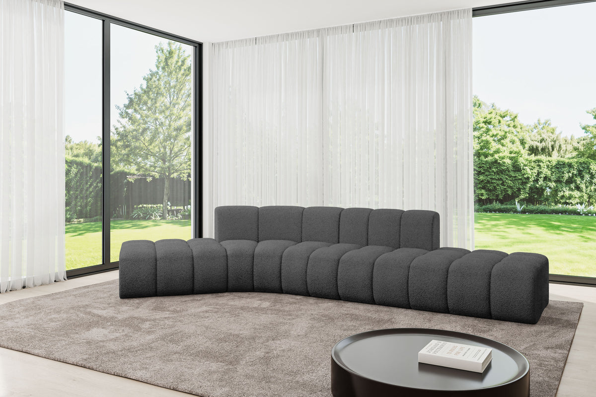 Ecksofa SOLVEN-L1 Bouclé
