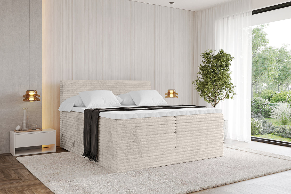Boxspringbett TOLO KING-v1 Cord