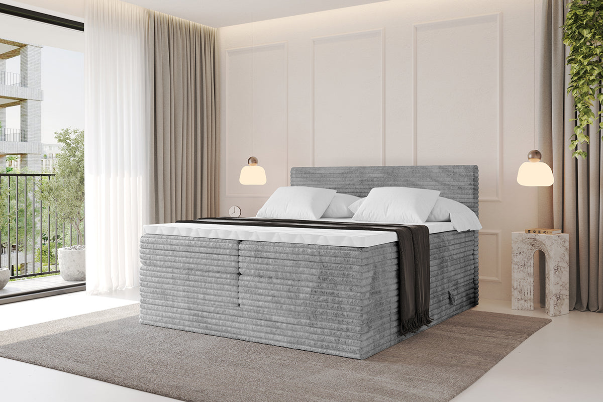 Boxspringbett TOLO KING-v1 Cord